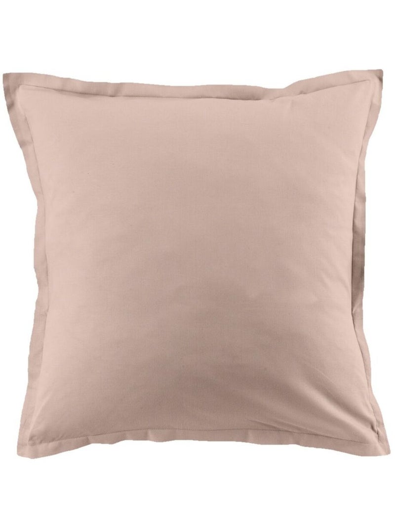 Lot de 2 taies d’oreiller coton uni Blush - Kiabi