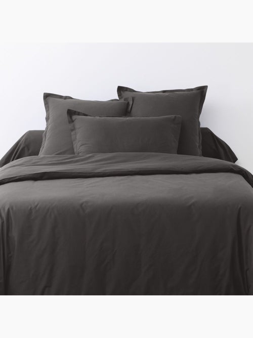 Lot de 2 taies d’oreiller coton uni - Kiabi Lot de 2 taies d’oreiller coton uni - Kiabi