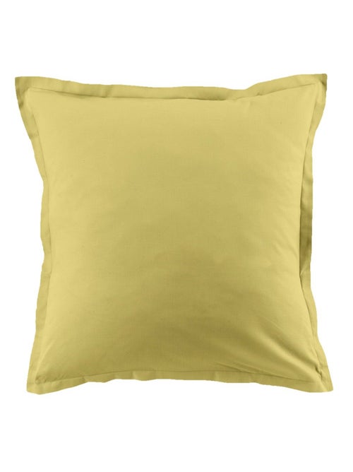 Lot de 2 taies d’oreiller coton uni - Kiabi
