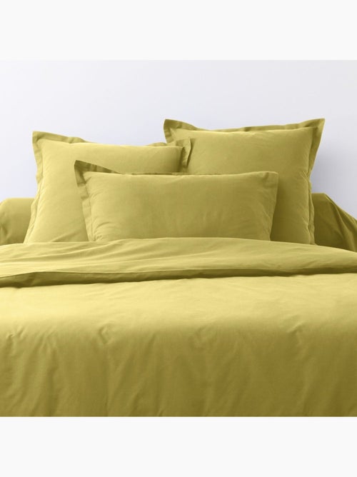 Lot de 2 taies d’oreiller coton uni - Kiabi