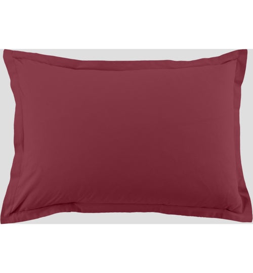 Lot de 2 taies d’oreiller coton uni - Kiabi