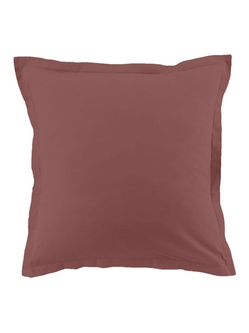 Lot de 2 taies d’oreiller coton uni - Kiabi