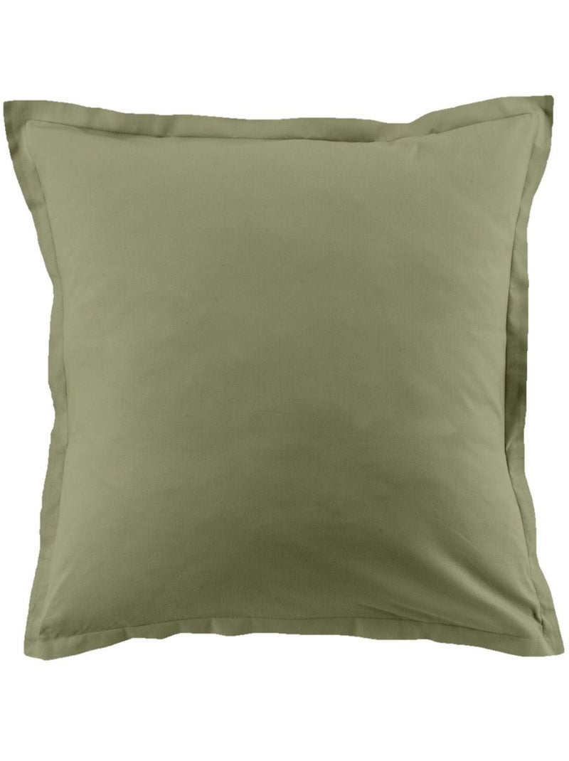 Lot de 2 taies d’oreiller coton uni Verveine - Kiabi