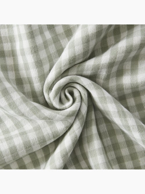 Lot de 2 Taies d'Oreiller Double Gaze de Coton VICKIE - Kiabi Lot de 2 Taies d'Oreiller Double Gaze de Coton VICKIE - Kiabi