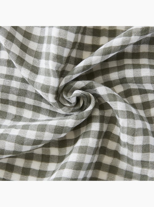 Lot de 2 Taies d'Oreiller Double Gaze de Coton VICKIE - Kiabi Lot de 2 Taies d'Oreiller Double Gaze de Coton VICKIE - Kiabi