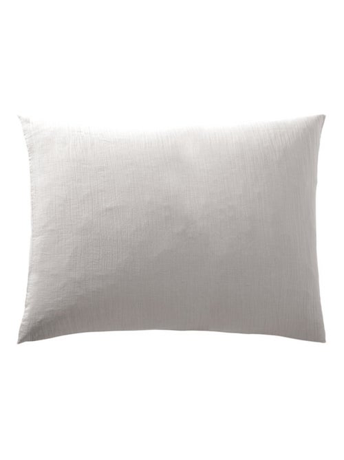 Lot de 2 Taies d'oreiller en Gaze de Coton - Douces, Respirantes - Kiabi
