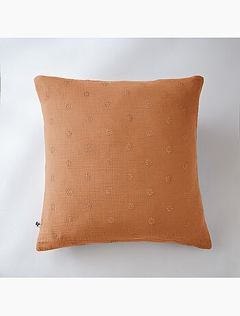 Lot de 2 Taies d’Oreiller – Gaze de Coton Brodée – GAÏA BOHO