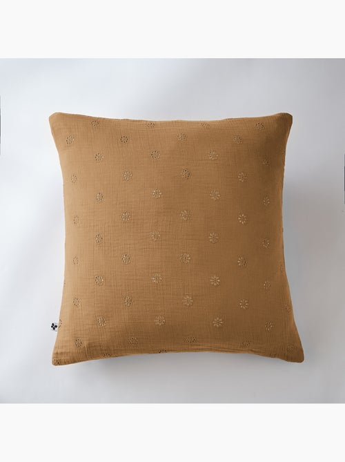 Lot de 2 Taies d’Oreiller – Gaze de Coton Brodée – GAÏA BOHO - Kiabi