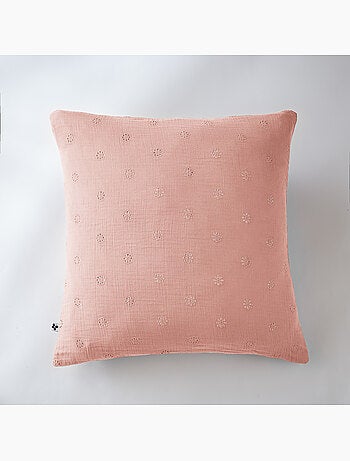 Lot de 2 Taies d’Oreiller – Gaze de Coton Brodée – GAÏA BOHO