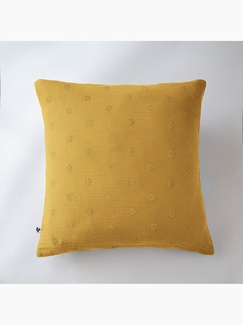 Lot de 2 taies d’oreiller – gaze de coton brodée – gaïa boho - Kiabi Lot de 2 taies d’oreiller – gaze de coton brodée – gaïa boho - Kiabi
