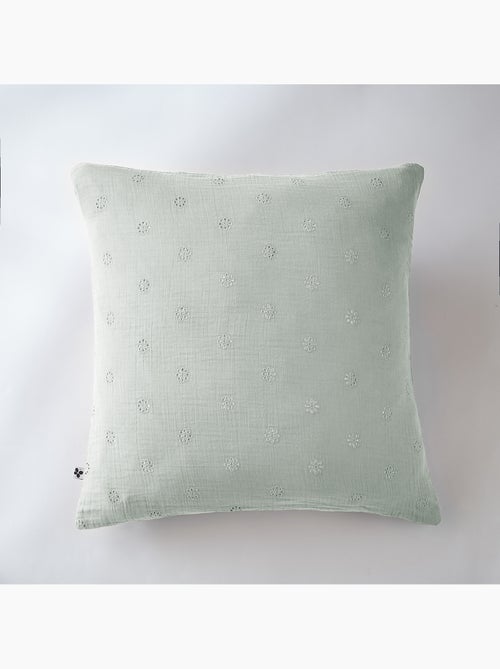 Lot de 2 Taies d’Oreiller – Gaze de Coton Brodée – GAÏA BOHO - Kiabi Lot de 2 Taies d’Oreiller – Gaze de Coton Brodée – GAÏA BOHO - Kiabi
