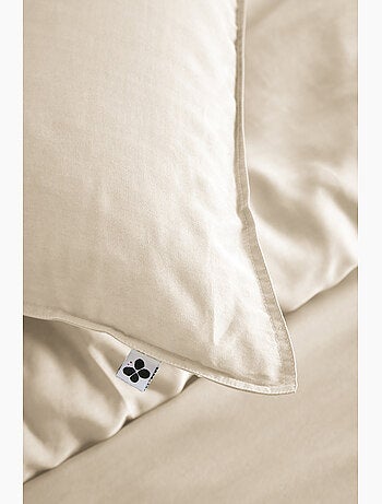 Lot de 2 taies d’oreiller Lyocell uni – LYSANDRE