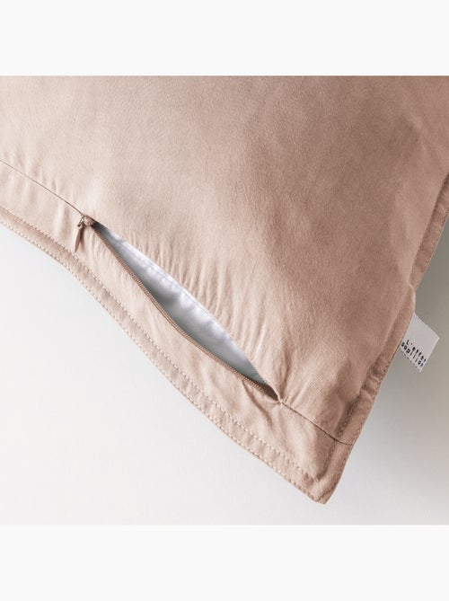 Lot de 2 taies d’oreiller Lyocell uni – LYSANDRE - Kiabi