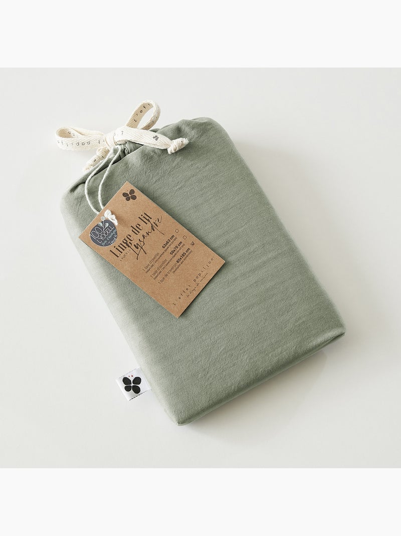 Lot de 2 taies d’oreiller lyocell uni – lysandre Vert foncé - Kiabi