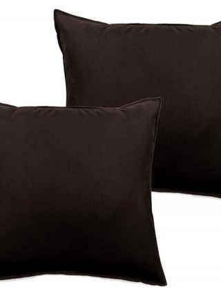 Lot de 2 taies d’oreiller Palace pur coton teint lavé 63 fils/cm² Vent du sud