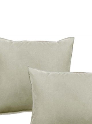 Lot de 2 taies d’oreiller Palace pur coton teint lavé 63 fils/cm² Vent du sud
