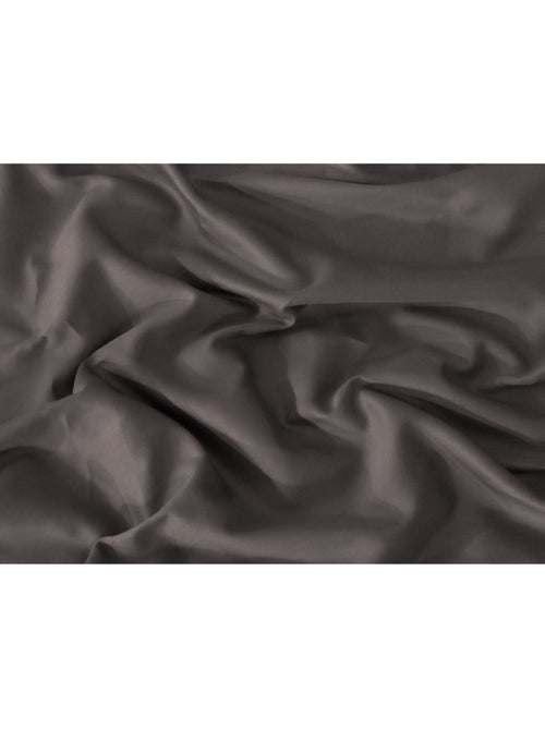 Lot de 2 taies d'oreiller satin de coton anthracite - Kiabi Lot de 2 taies d'oreiller satin de coton anthracite - Kiabi