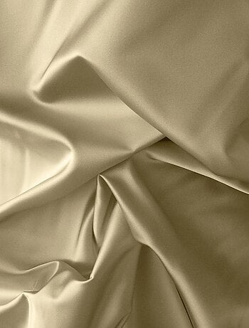 Lot de 2 taies d'oreiller satin de coton bleu