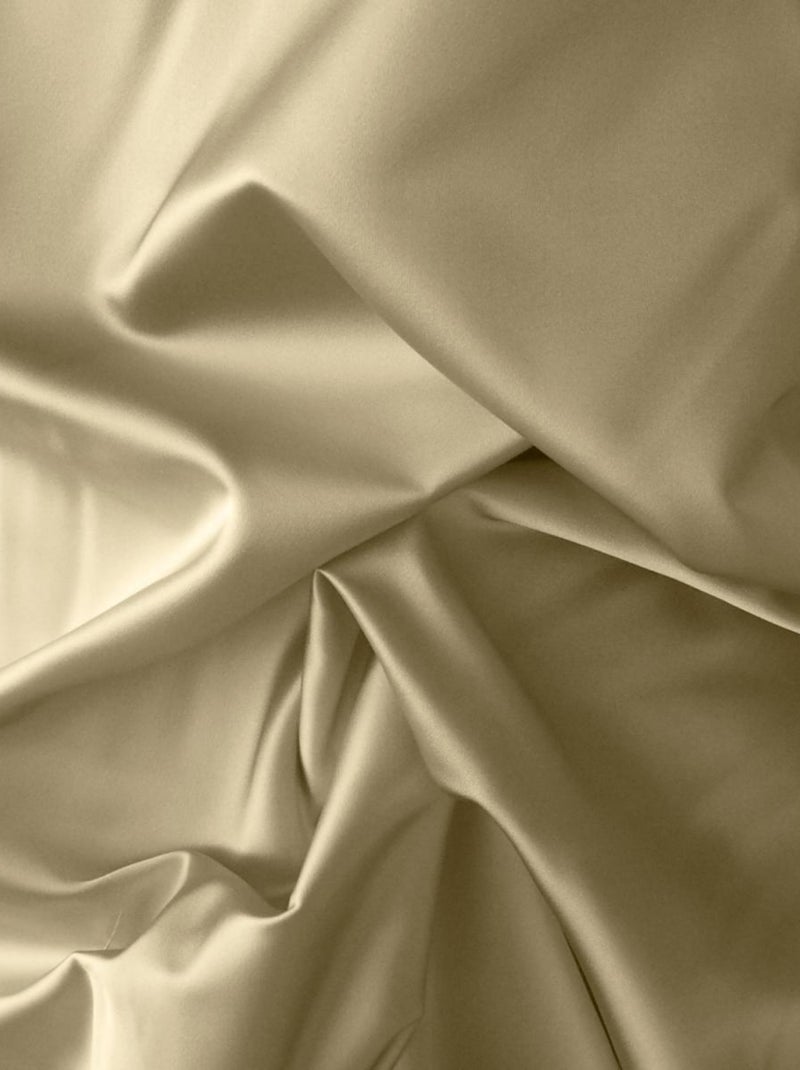 Lot de 2 taies d'oreiller satin de coton beige Beige - Kiabi