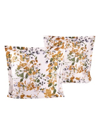 Lot de 2 Taies d'oreiller satin de coton