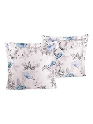 Lot de 2 Taies d'oreiller satin de coton
