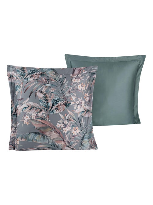 Lot de 2 Taies d'oreiller satin de coton - Kiabi