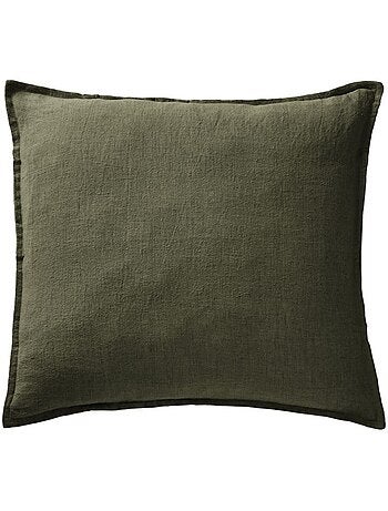 Lot de 2 taies d'oreiller "Soline" 60 x 60 cm & 50 x 70 cm "Lin lavé