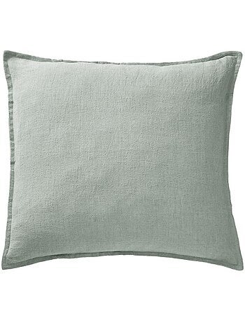 Lot de 2 taies d'oreiller "Soline" 60 x 60 cm & 50 x 70 cm "Lin lavé