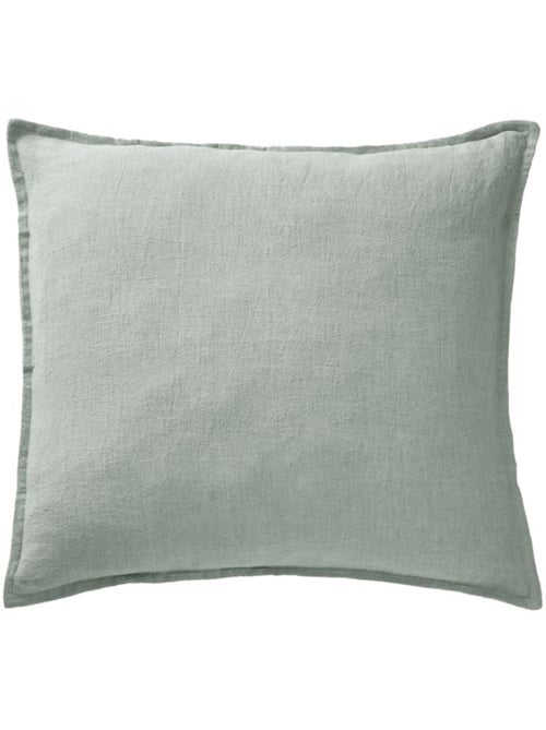 Lot de 2 taies d'oreiller "Soline" 60 x 60 cm & 50 x 70 cm "Lin lavé" - Kiabi Lot de 2 taies d'oreiller "Soline" 60 x 60 cm & 50 x 70 cm "Lin lavé" - Kiabi
