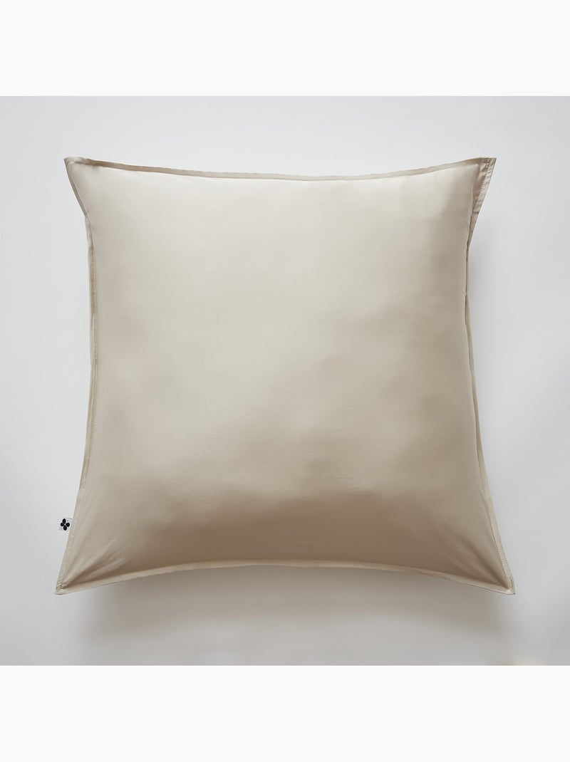 Lot de 2 Taies d’oreiller – Viscose de Satin de Bambou – SALOMÉ Beige - Kiabi