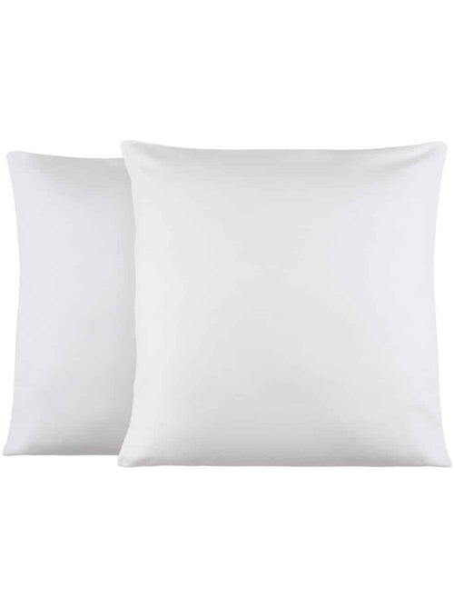 Lot de 2 taies d'oreillers coton jersey DOUCEUR - Kiabi