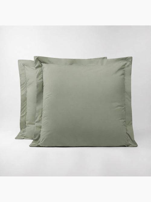 Lot de 2 taies d'oreillers percale 200 fils DESIREE - Kiabi