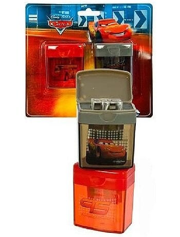 Lot de 2 taille crayons cars