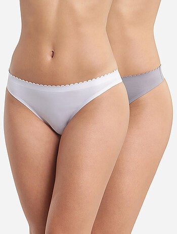 Lot de 2 tangas coton Body Touch Easy