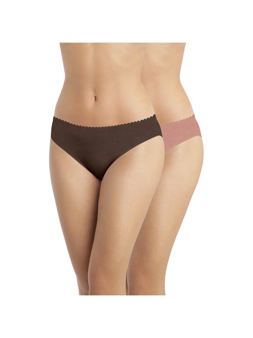 Lot de 2 tangas coton Body Touch Easy - Kiabi