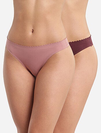 Lot de 2 tangas coton Body Touch Easy