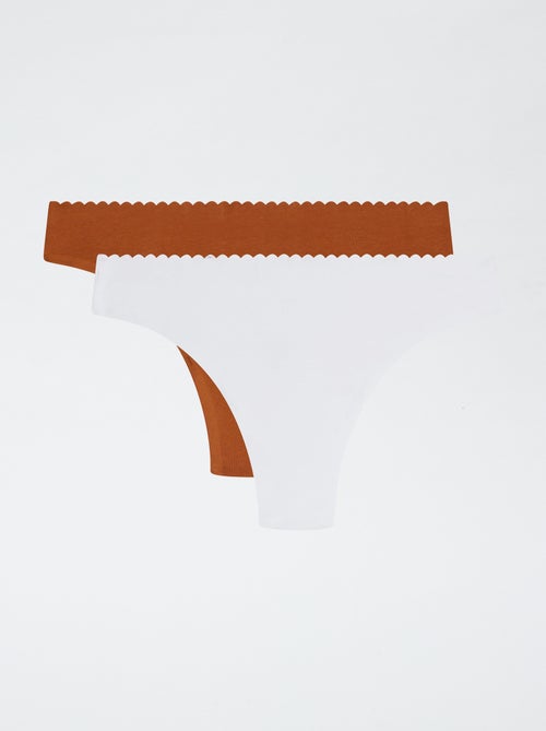 Lot de 2 tangas 'Dim' 'Body touch' - Kiabi