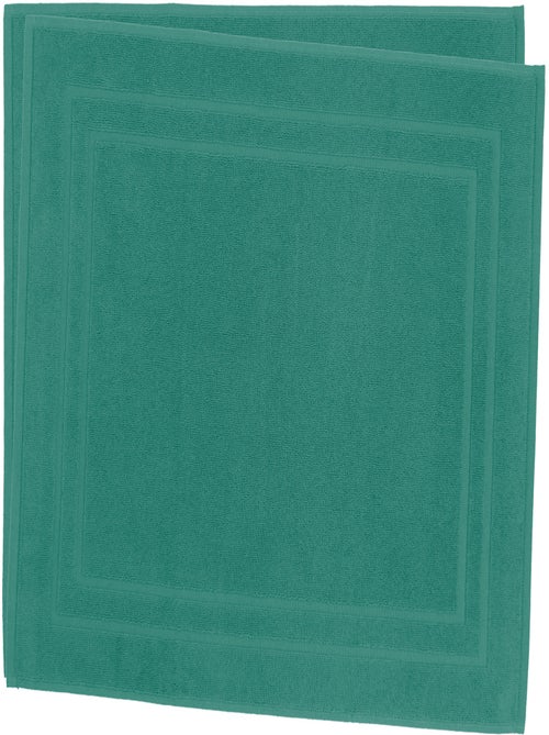 Lot de 2 Tapis de Bain 50 x 70 cm - 100% Coton - 700 gr/m2 - Kiabi