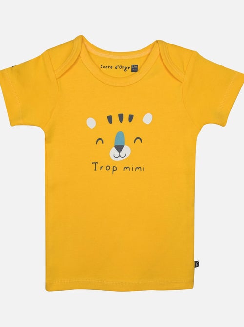 LOT DE 2 TEE SHIRT GILBERTO BEBE - Kiabi