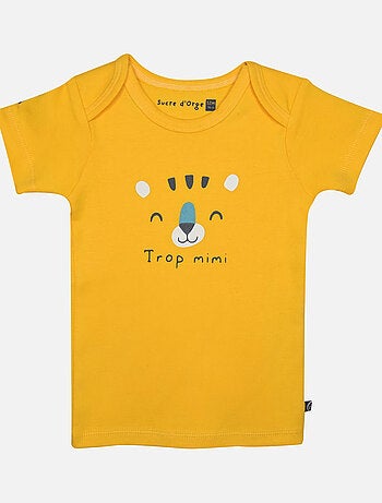LOT DE 2 TEE SHIRT GILBERTO BEBE