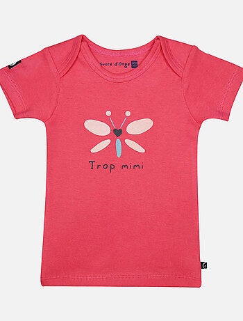 LOT DE 2 TEE SHIRT GUERLINE BEBE