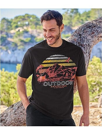 Lot de 2 Tee-Shirts Aventure - ATLAS FOR MEN