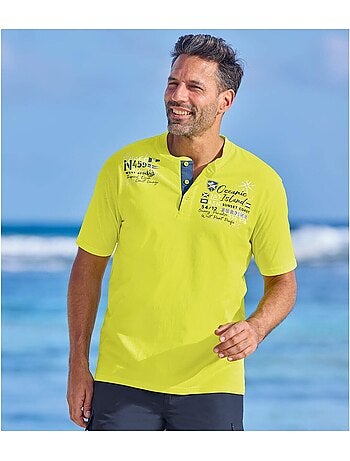 Lot de 2 tee-shirts col boutonné - atlas for men