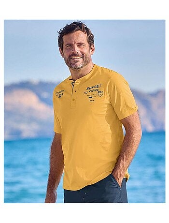 Lot de 2 Tee-Shirts Col Boutonné Tropic Cup - ATLAS FOR MEN