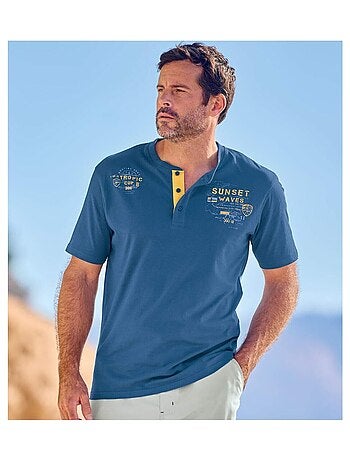 Lot de 2 Tee-Shirts Col Boutonné Tropic Cup - ATLAS FOR MEN