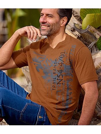 Lot de 2 tee-shirts col v - atlas for men