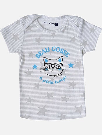 LOT DE 2 TEE SHIRTS GARCON EVEDNI