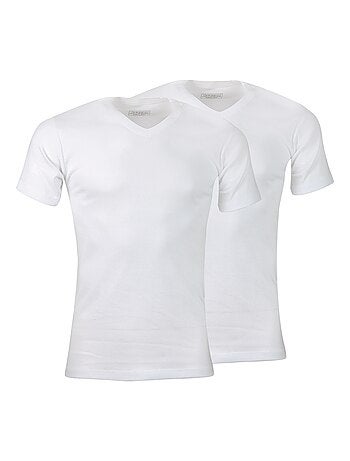Lot de 2 Tee-shirts homme col V Eco Pack