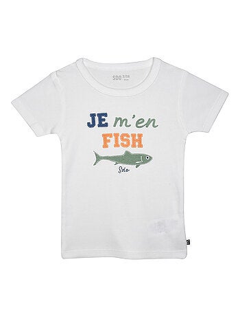 LOT DE 2 TEE SHIRTS JOE MANCHES COURTES ENFANT
