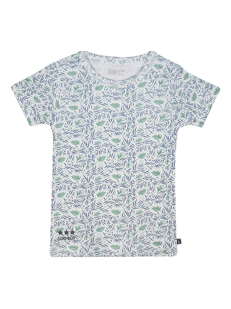 LOT DE 2 TEE SHIRTS JOE MANCHES COURTES ENFANT Vert - Kiabi